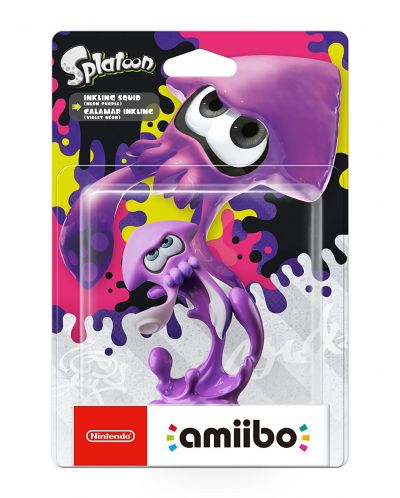 Figurina Nintendo amiibo - Purple Squid [Splatoon] - 3